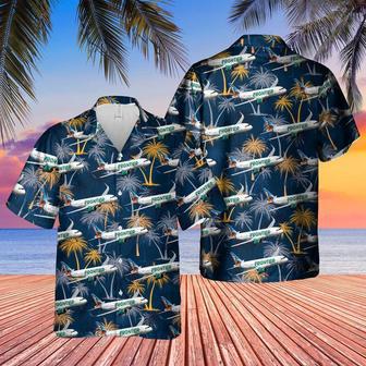 Frontier Airlines Airbus Unisex Hawaiian Shirt Aloha Shirt | Newhawaiianshirts DE