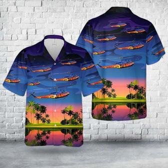 Germany Army Bell (Dornier) Iroquois (205) Unisex Hawaiian Shirt Aloha Shirt | Newhawaiianshirts