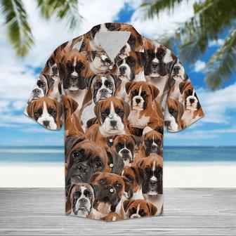 I Really Love Boxer Love Dog Breed Hawaiian Shirt Summer Gifts | Newhawaiianshirts UK