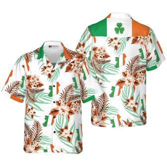 Irish People Proud Ireland Shamrock Hawaiian Shirt Summer Gifts | Newhawaiianshirts UK