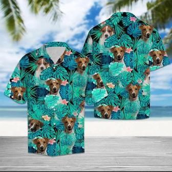 Jack Russell Into Tropical Jungle Hawaiian Shirt Summer Gifts | Newhawaiianshirts AU