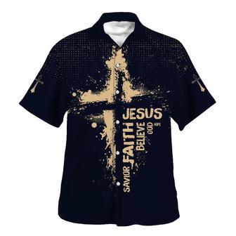 Jesus Faith Savior Believe God Hope S For Men And Women - Christian - Hawaiian Summer Shirts Unisex Hawaiian Shirt Aloha Shirt | Newhawaiianshirts DE