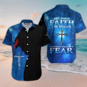 Jesus Let Your Faith Aloha Hawaiian Shirts For Men And Women Summer Gifts | Newhawaiianshirts DE