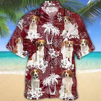 Kooikerhondje Red Hawaiian Shirt, Gift For Dog Lover Shirts, Animal Summer Shirts Summer Gifts | Newhawaiianshirts DE