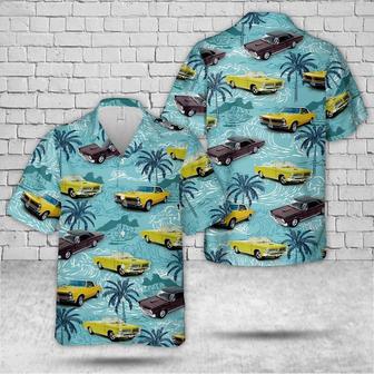 Maisto 1965 Pontiac Gto Hawaiian Shirt For Men, Classic Car Hawaiian Shirt, Vintage Car Shirt Summer Gifts | Newhawaiianshirts UK