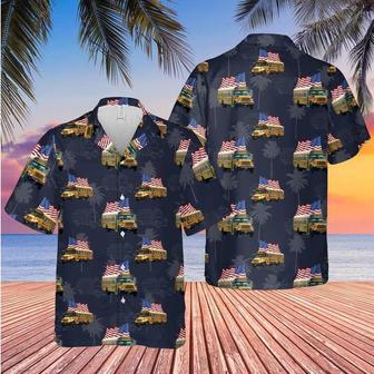 Men's School Bus Hawaiian Shirt, Summer Gift For Driver Dad, Grandpa Summer Gifts | Newhawaiianshirts CA