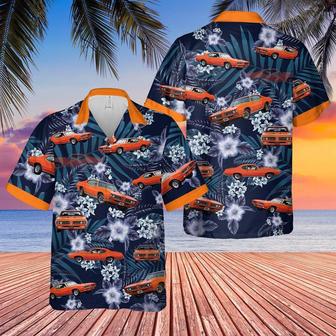 Muscle Car Hawaiian Shirt, Classic Car Hawaiian Shirt, Vintage Car Shirt Summer Gifts | Newhawaiianshirts CA