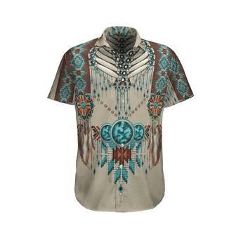 Native American Hawaiian Shirts, Fantasy Native America Watercolor Design Hawaiian Shirt Summer Gifts | Newhawaiianshirts AU