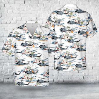 New Zealand - Air Force Bell Iroquois (205) Unisex Hawaiian Shirt Aloha Shirt | Newhawaiianshirts