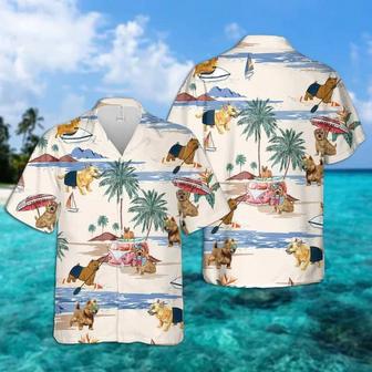 Norwich Terrier Summer Beach Hawaiian Shirt, Hawaiian Shirts For Men Women Short Sleeve Aloha Beach Shirt Summer Gifts | Newhawaiianshirts UK