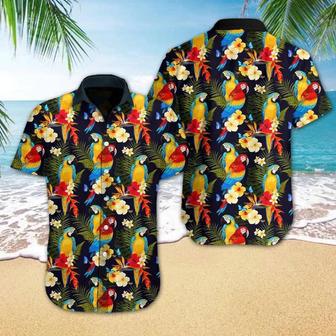 Parrot Flower The Beauty Of Nature Design Hawaiian Shirt Summer Gifts | Newhawaiianshirts AU