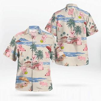 Pig Aloha , Pig Beach Pattern , Pig Aloha Hawaii Shirt For Summer - Perfect Gift For Men, Women Unisex Hawaiian Shirt Aloha Shirt | Newhawaiianshirts AU