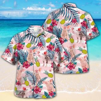 Pig For Farm Lovers - Pig , For Men And Women Unisex Hawaiian Shirt Aloha Shirt | Newhawaiianshirts CA