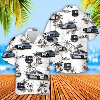 Police Hawaiian Shirt, Police Hawaii Shirt, Gift For Police Summer Gifts | Newhawaiianshirts UK