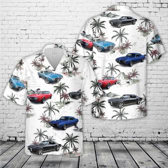 Pontiac Firebird (1967) Hawaiian Shirt, Classic Car Hawaiian Shirt, Vintage Car Shirt Summer Gifts | Newhawaiianshirts AU