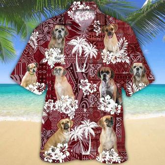 Portuguese Water Dog Red Hawaiian Shirt, Gift For Dog Lover Shirts, Men's Hawaiian Shirt, Summer Hawaiian Aloha Shirt Summer Gifts | Newhawaiianshirts UK