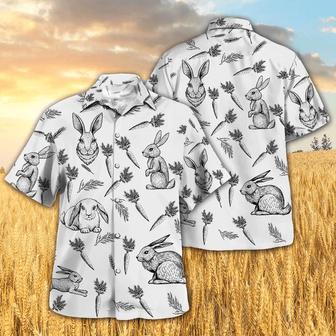 Rabbit Pattern All Over Printed Unisex Hawaiian Shirt Aloha Shirt | Newhawaiianshirts AU