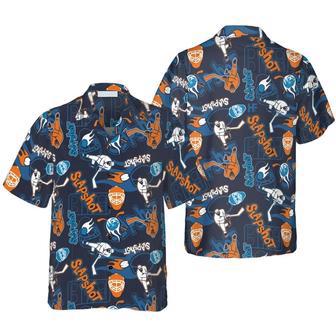 Slapshot Hockey Hawaiian Shirt For Men And Women Summer Gifts | Newhawaiianshirts AU