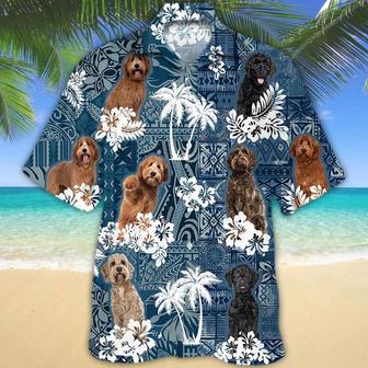 Summer Labradoodle , Floral Dog Short Sleeve For Men, Women, Gift For Summer Unisex Hawaiian Shirt Aloha Shirt | Newhawaiianshirts UK