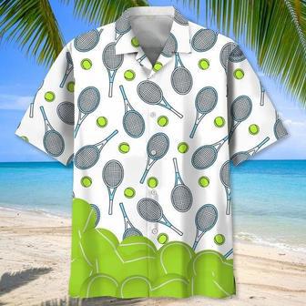 Tennis Lovers , Short Sleeve Summer Vacation Beach Shirts For Men Unisex Hawaiian Shirt Aloha Shirt | Newhawaiianshirts AU