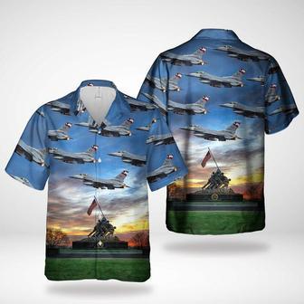 Texas Air National Guard Fighter Wing General Dynamics Fighting Falcon (401) Hawaiian Shirt Summer Gifts | Newhawaiianshirts DE