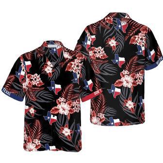 Texas Proud , Colorful Tropical Hawaii Shirt Unisex Hawaiian Shirt Aloha Shirt | Newhawaiianshirts AU