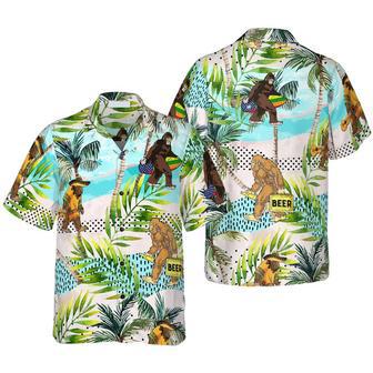 Tropical Bigfoot Summer Hawaiian Shirt Summer Gifts | Newhawaiianshirts