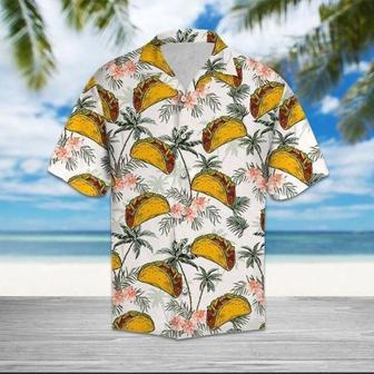 Tropical Floral And Taco , Aloha , Shirt For Men, Gift For Him, Unisex Unisex Hawaiian Shirt Aloha Shirt | Newhawaiianshirts CA