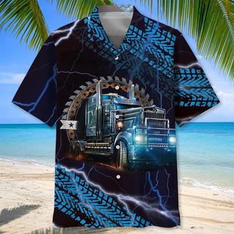 Trucker Light , Gift For Trucker Unisex Hawaiian Shirt Aloha Shirt | Newhawaiianshirts CA