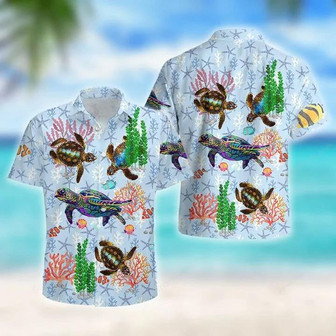 Turtle - Fly Turtle Hawaiian Shirt, Summer Gift, Hawaiian Shirts For Men, Aloha Beach Shirt Summer Gifts | Newhawaiianshirts