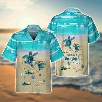 Turtle - Full Print Hawaiian Shirt, Summer Turtle Beach Hawaii Shirt , Aloha Shirt Summer Gifts | Newhawaiianshirts AU