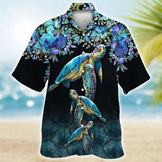 Turtle S For Men Women, Sea Turtles Summer Aloha Button Down Short Sleeves Men�S Hawaiian Unisex Hawaiian Shirt Aloha Shirt | Newhawaiianshirts UK