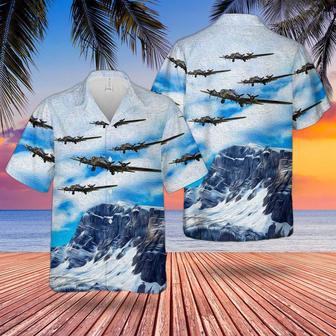 Us Air Force Boeing Flying Fortress "Chuckie" Hawaiian Shirt For Men Dad Veteran, Patriot Day Shirt Summer Gifts | Newhawaiianshirts CA