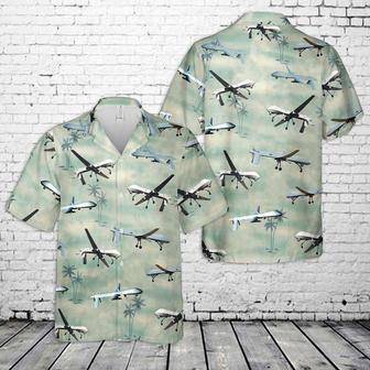 Us Air Force General Atomics Predator Hawaiian Shirt, Of July Shirt, Patriot Day Shirt Summer Gifts | Newhawaiianshirts UK