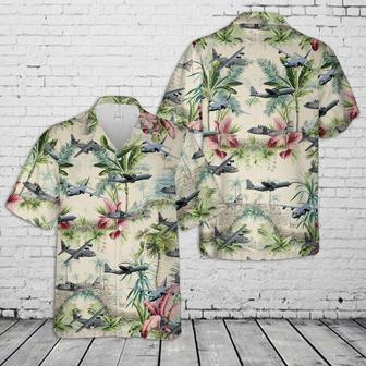 Us Air Force Lockheed Hercules Hawaiian Shirt, Of July Hawaiian Shirts Short Sleeve Summer Gifts | Newhawaiianshirts AU