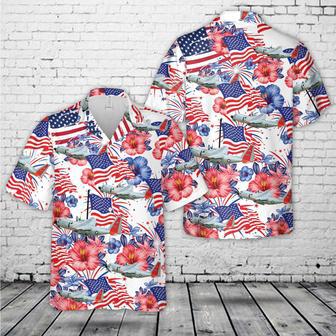 Us Air Force Lockheed Of July Hawaiian Shirt, Of July Hawaiian Shirts Short Sleeve Summer Gifts | Newhawaiianshirts CA