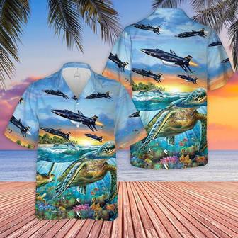 Us Air Force North American Hawaiian Shirt, Of July Hawaiian Shirt For Men Dad Veteran Summer Gifts | Newhawaiianshirts DE