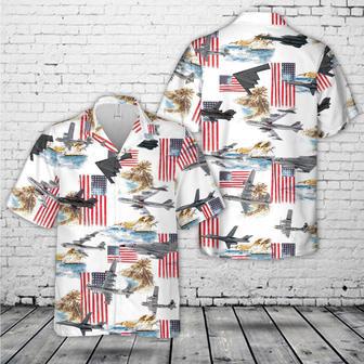 Us Air Force Strategic Airplane Bombers Hawaiian Shirt Summer Gifts | Newhawaiianshirts UK