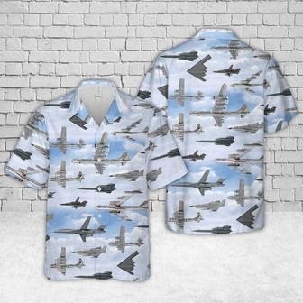 Us Air Force Strategic Bombers Hawaiian Shirt, Of July Hawaiian Shirt For Men Dad Veteran Summer Gifts | Newhawaiianshirts UK