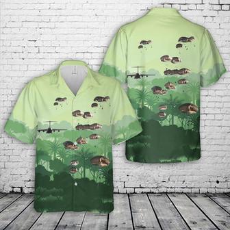 Us Army Airborne Division Jump Into Swift Response 23 Hawaiian Shirt Summer Gifts | Newhawaiianshirts CA