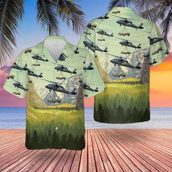 Us Army Airborne Division Sikorsky Black Hawk Unisex Hawaiian Shirt Aloha Shirt | Newhawaiianshirts AU