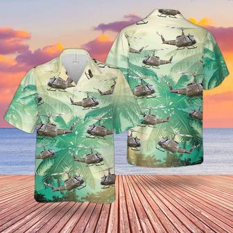 Us Army Huey Hawaiian Shirt For Men Summer Gifts | Newhawaiianshirts CA