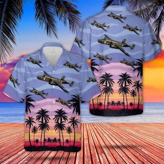 Us Army North American Mitchell Of World War 2 Hawaiian Shirt, Of July Shirt Summer Gifts | Newhawaiianshirts AU