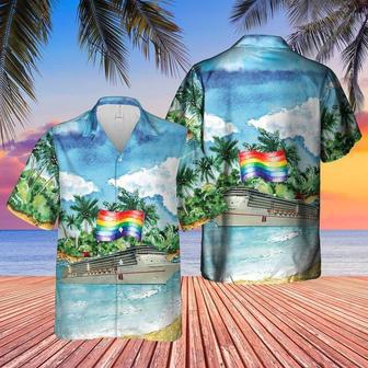 Us Cruise Happy Lgbt Pride Month Hawaiian Shirt, Lgbt Shirt, Lesbian Shirt, Gay Shirt Summer Gifts | Newhawaiianshirts UK