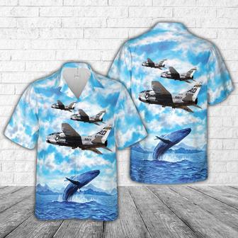 Us Navy Hellrazors (1980) Corsair Ii Hawaiian Shirt Summer Gifts | Newhawaiianshirts DE