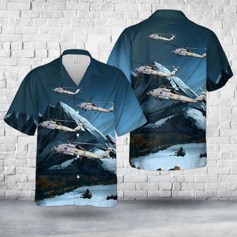 Us Navy Saberhawks Seahawk Hawaiian Shirt Summer Gifts | Newhawaiianshirts CA