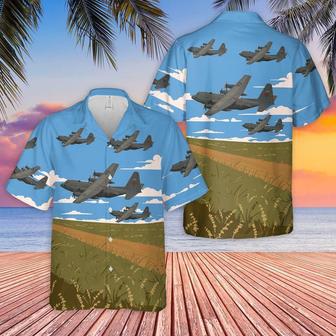 Usaf Airlift Wing Illinois Air National Guard Hercules Hawaiian Shirt Summer Gifts | Newhawaiianshirts