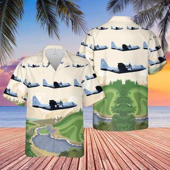 Usaf Delaware Air National Guard Airlift Wing Hercules Hawaiian Shirt Summer Gifts | Newhawaiianshirts CA