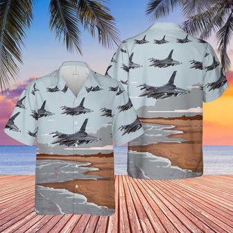 Usaf South Carolina Air National Guard Fighter Squadron Block 52 Fighting Falcon Hawaiian Shirt Summer Gifts | Newhawaiianshirts CA