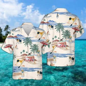 Akita Summer Beach Hawaiian Shirt, Hawaiian Shirts For Men, Hawaiian Shirts For Men, Aloha Beach Shirt Summer Gifts | Newhawaiianshirts UK